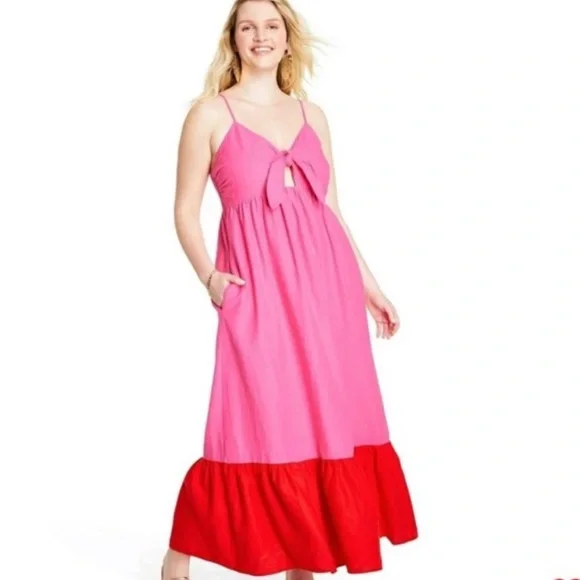 tabitha brown pink dress Ok family these are the last 2 dresses I wore to the @theemmys.tv for @officialtabtime ! The pink and orange was designed by @brookelaurenchildrensbrand and the green by @stephengoudeau . What color